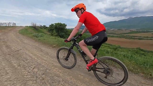 Крым на МТБ 2024 | Сдуло с подножья Демерджи | Часть перва