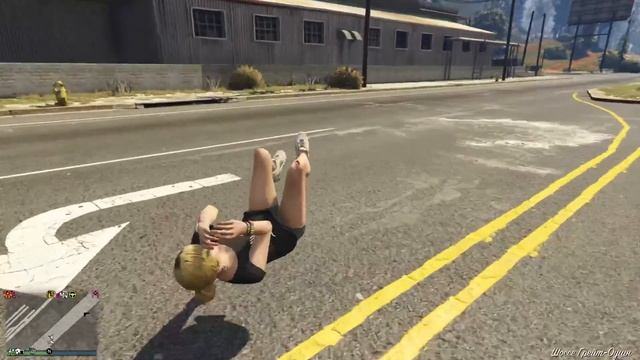 Прикольные моменты в GTA Online #25 смотреть онлайн