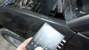 Mercedes W124 Ремонт комбинированного реле стеклоочистител