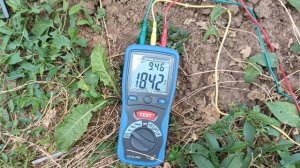 Выполняем замер сопротивления повторного заземления