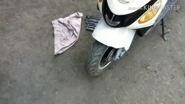 Скутер Рейсер Метеор.Мое первое монтированное видео.Н