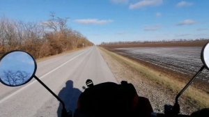 Краснодарский край. Зимой на электровелосипеде.