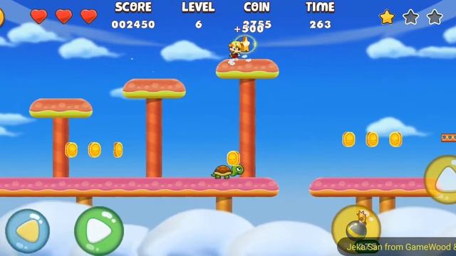 Level 6. Прохождение игры Super Matino — New Adventure на Android смотреть онлайн