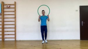 Упражнения с обручем (для старших дошкольников)