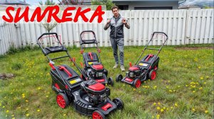 Газонокосилка с четырьмя ножами! Газонокосилки SUNREKA