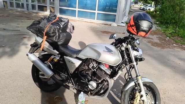 Мото дальняк в Карелию на Хонда сб 400. смотреть онлайн