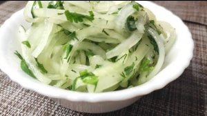 Маринованный лук к шашлыку.