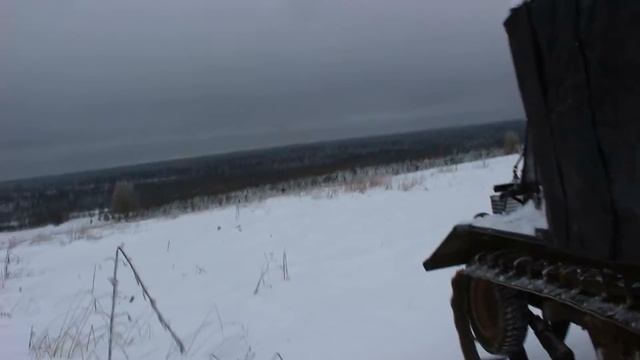 Гусеничный вездеход МИР. Испытания. К23