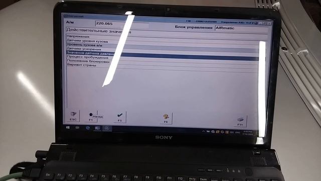 Регулировка пневмоподвески на Mercedes W220 смотреть онлайн