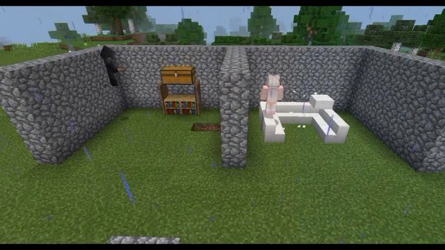 Как строют мальчики и девочки мебель. майнкрафт Minicraft.