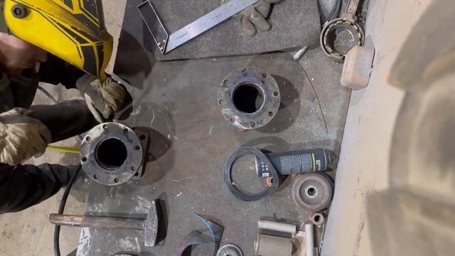 Сварка фланце полуавтоматом смотреть онлайн