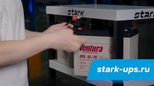 STARK COUNTRY 3000 INV LT | Установка, подключение аккумуляторов,