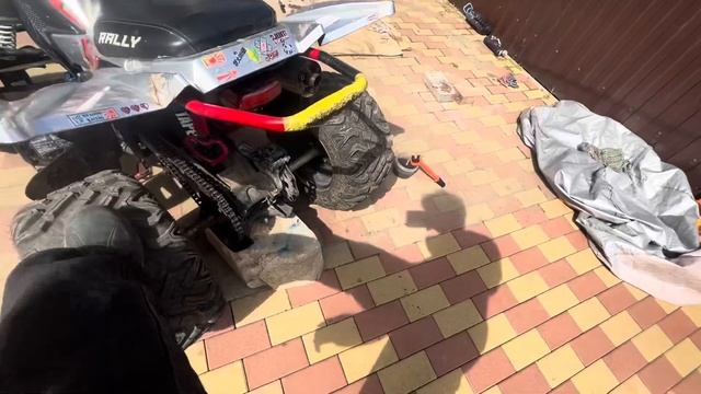 КАК ПОЧИСТИТЬ/СМАЗАТЬ ЦЕПЬ на квадроцикле епт смотреть онлайн
