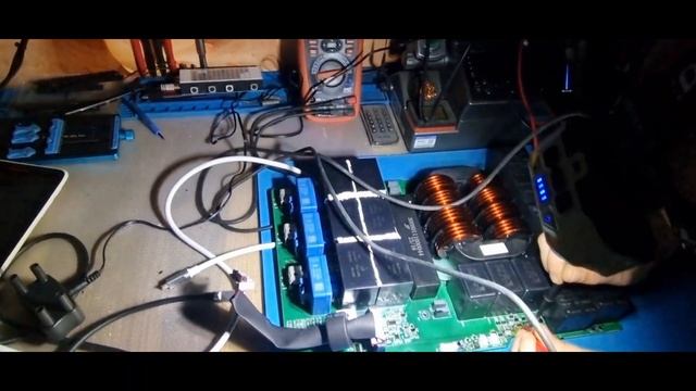 Продолжение.  Deye 50 кВт.  В мастерской
