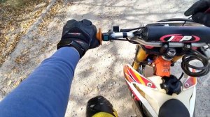 Как правильно трогаться на питбайке или эндуро (для но