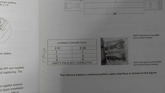 Подключение инвертора PowMr 6.2 48v к аккумулятору по RS 485