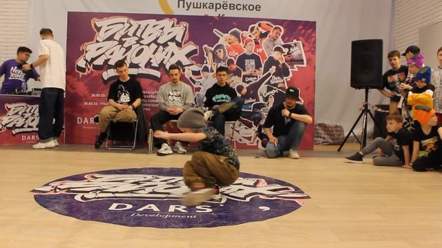 Битвы в Районах 2023 Ученики NL 5-7 лет. Голяков Сайдаш – Шубин Миша