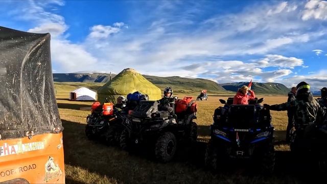 Квадроциклы на плато Укок 2024 (часть 1) смотреть онлайн