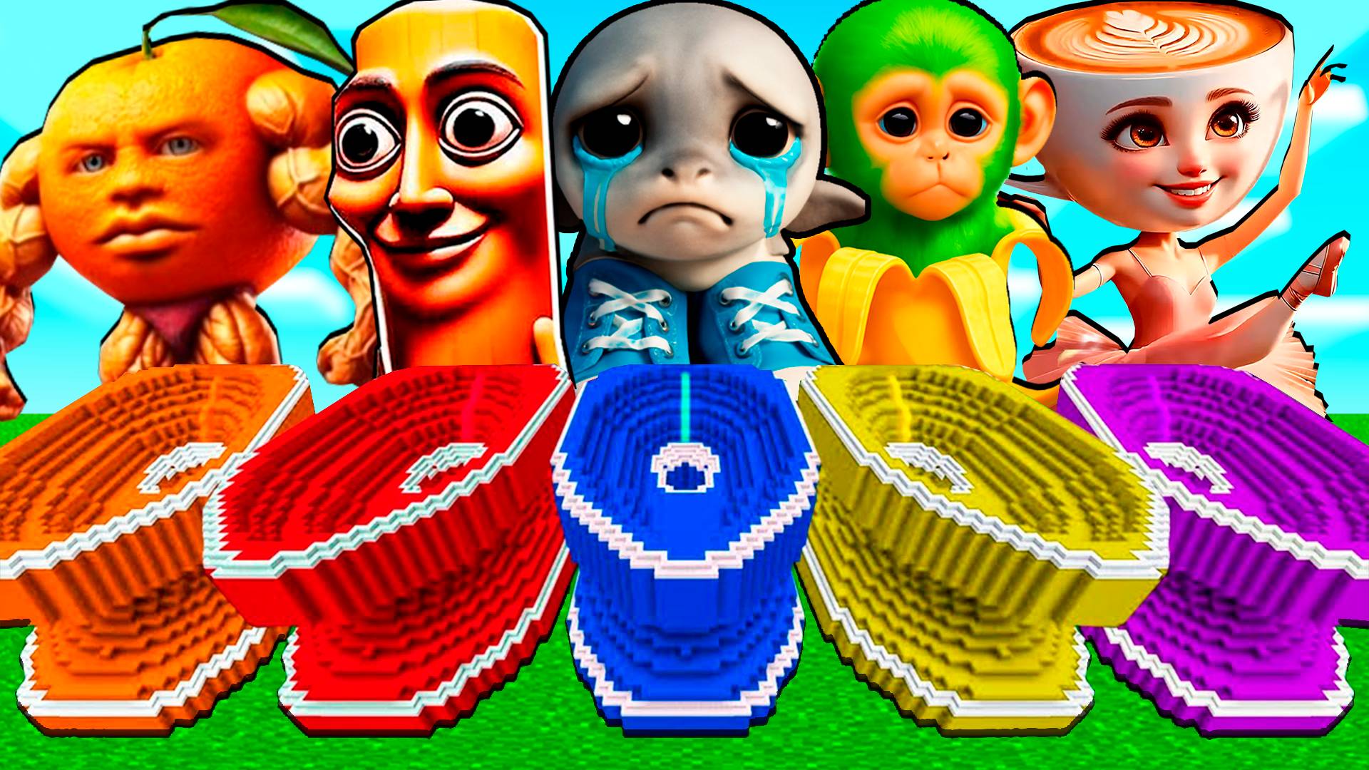 ВЫЖИВАНИЕ ВНУТРИ ТУАЛЕТА БРЕЙНРОТ ЖИВОТНЫЕ ПОРТАЛ В МАЙНКРАФТ смотреть онлайн