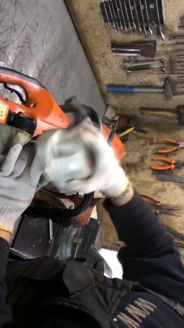 Ремонт бензореза STIHL TS-420.Замена муфты диска специалис? смотреть онлайн