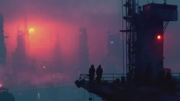 Evening Flow _ Relaxing Blade Runner Vibes Soundscape
