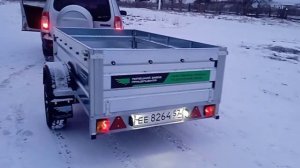 Приобрëл прицеп Атлант 2.2м*1.3м*0.5м(Липецкий завод прице