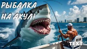 Рыбалка на гигантских акул в Майами - экзотический опыт!