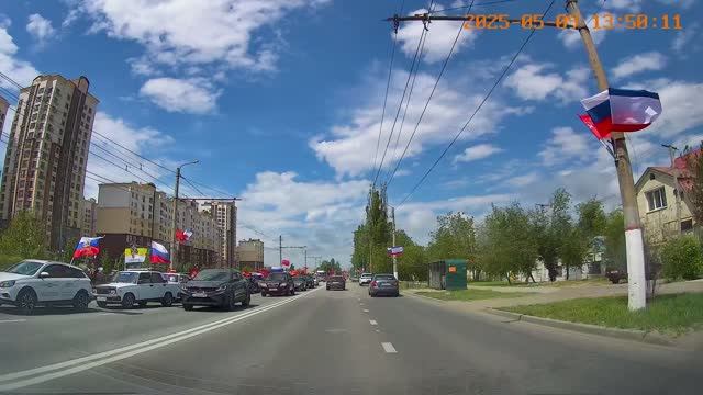 2025.05.09 9 Мая. На дорогах Симферополя. смотреть онлайн