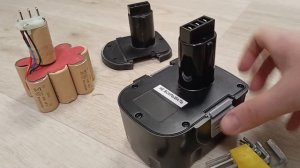 Замена блока аккумулятора на шуроповерте «Интерскол Д