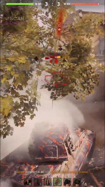 🔥Любимый танк статистов показывает класс #Shorts смотреть онлайн