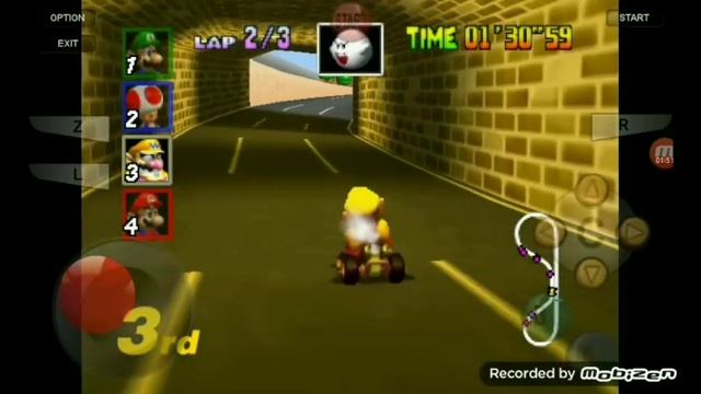 дрифт в марио карт 64