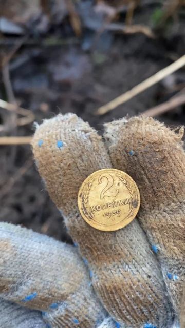 Лежали в земле 2 копейки!!!! #2023 #лес #коп #металлоискател смотреть онлайн