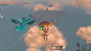 Zelda: Tears of the Kingdom король глиоков, эксперименты с полетами