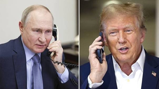 Трамп про переговоры с Путиным смотреть онлайн