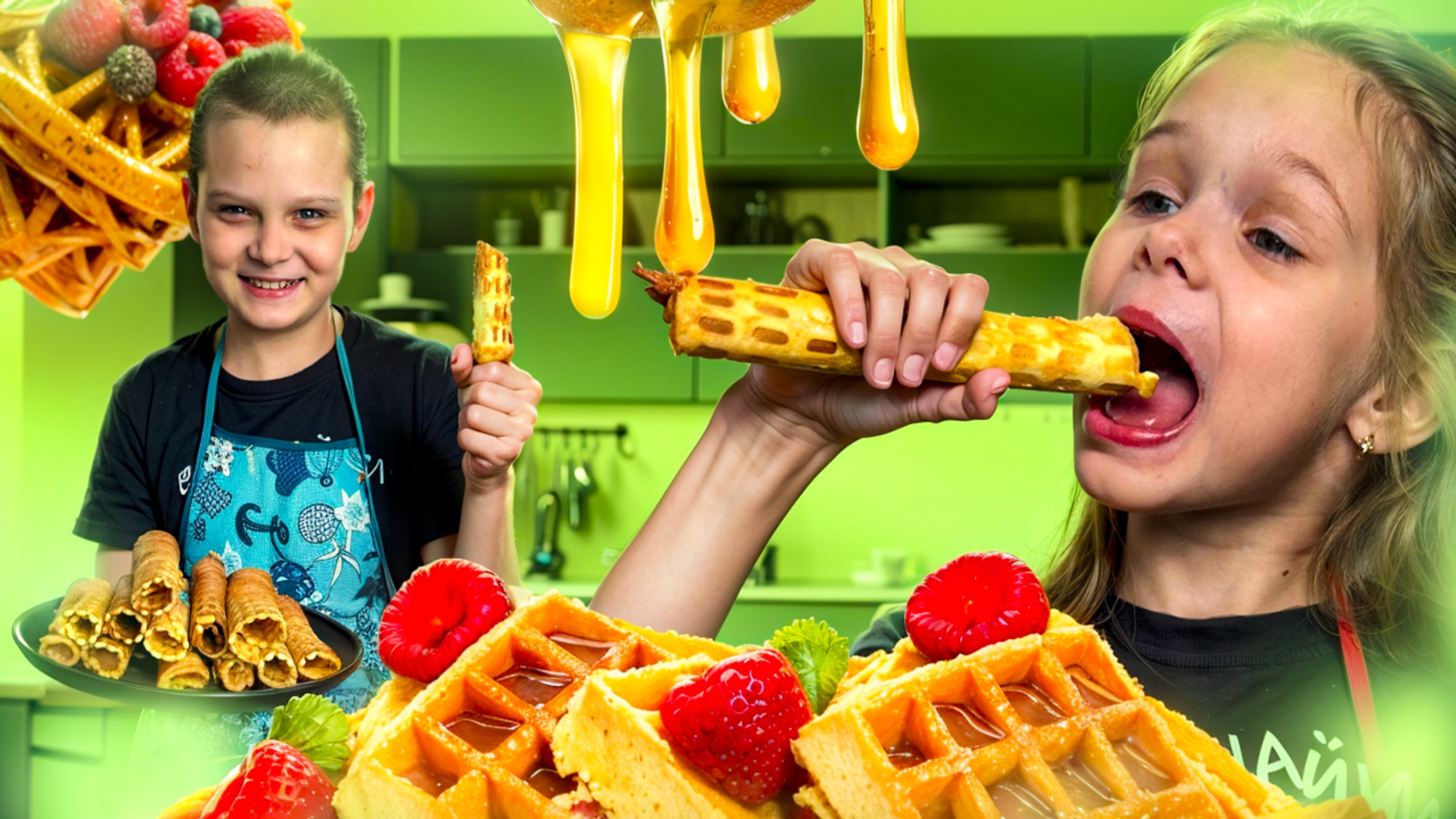 Вафельки к чаю!