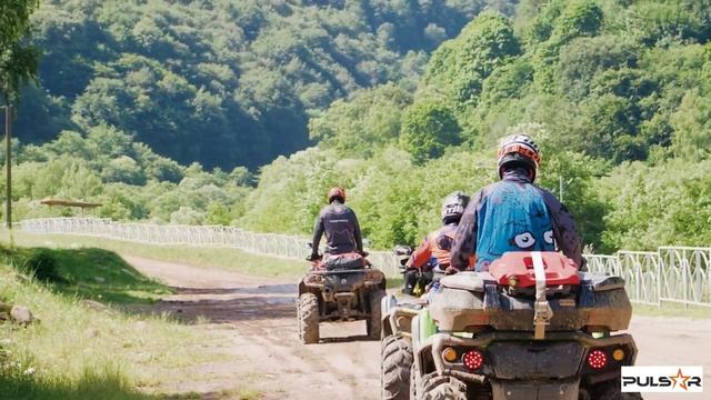 Квадропоход в Архыз c командой Pulsar на технике AODES