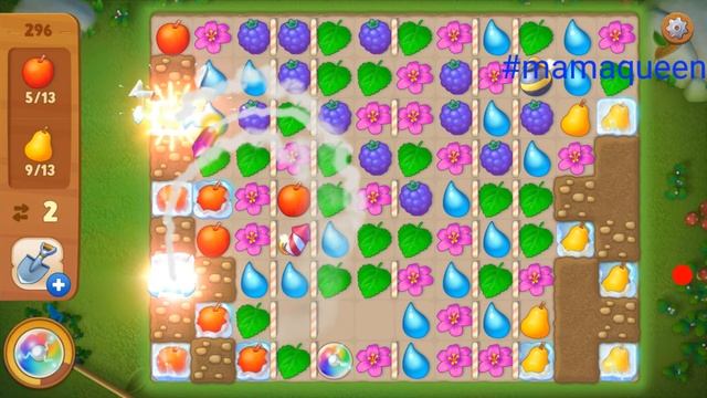 🏡 #Gardenscapes 296 Level  #ДивныйСад 296 уровень 😘