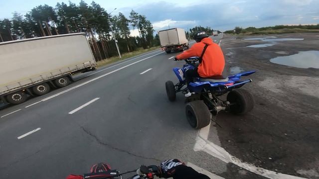 Дал 12 часов | стант на питбайке