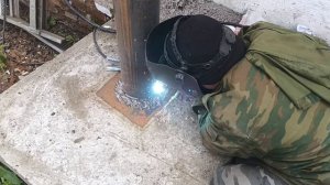 полуавтомат сварка металлов между собой 4,5 мм и 1,5 мм; 4,