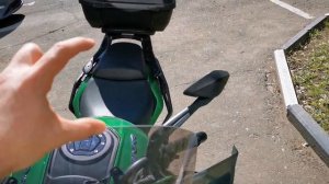 Новое стекло на Bajaj Dominar 400
