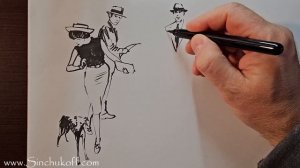 как рисовать наброски людей как нарисовать человека т