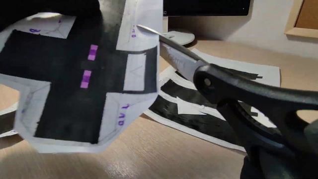 Как сделать Эндермена из Майнкрафта из бумаги. 💜🖤 #pap смотреть онлайн