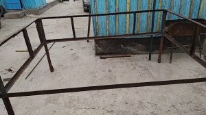 Тапчан (сору) своими руками / Из старого забора тапчан