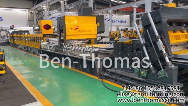 Автоматическая линия для изготовления профнастила | О смотреть онлайн