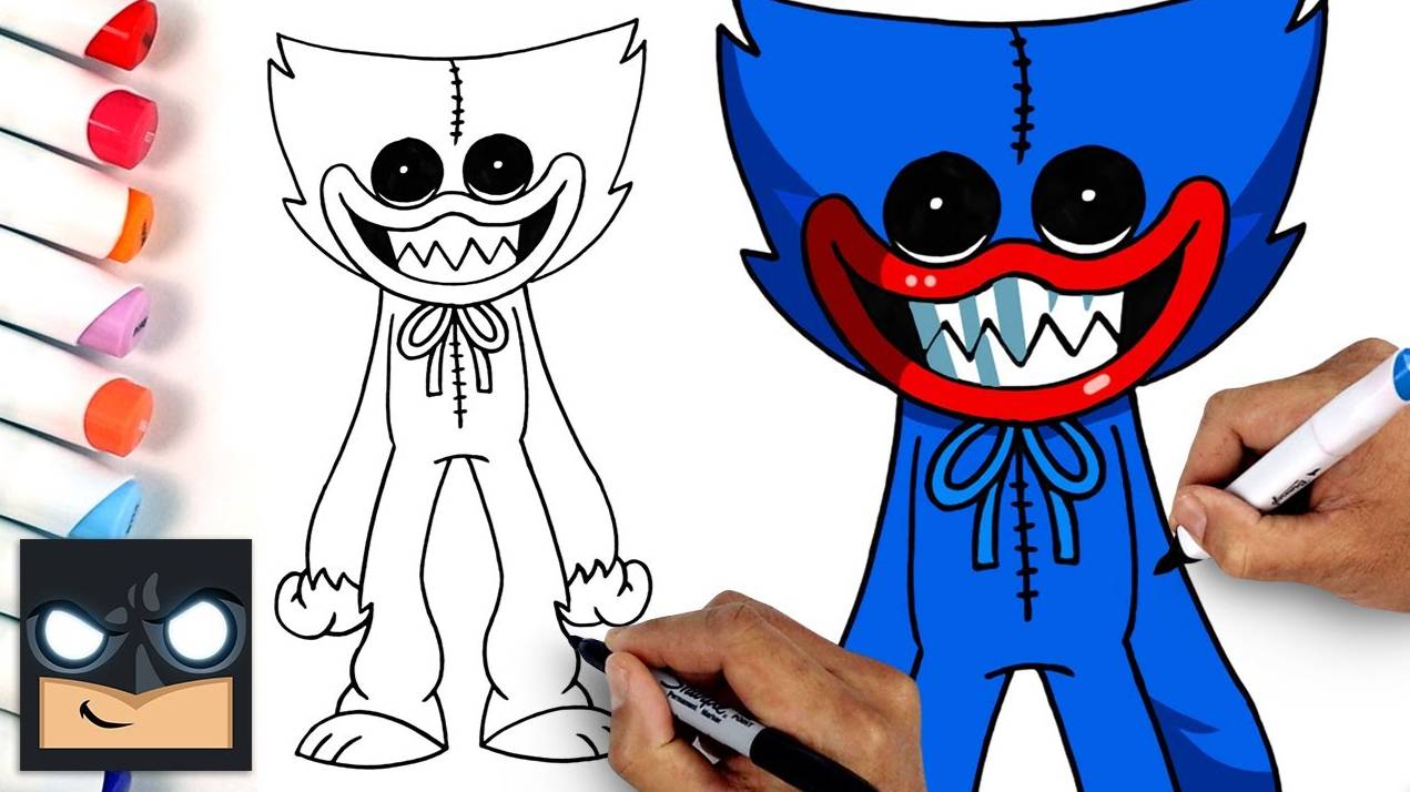 Как нарисовать ХАГИ ВАГИ (БЕЗ ЛИШНИХ СЛОВ) смотреть онлайн