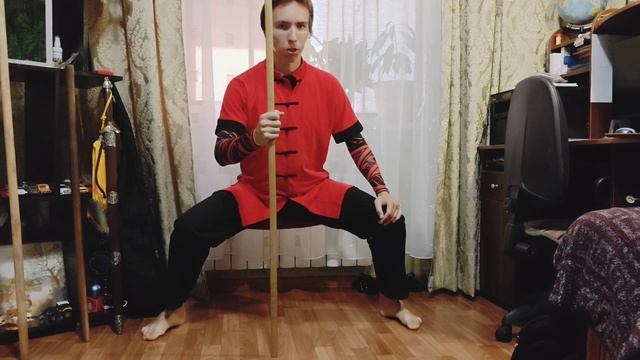 Шаолиньцюань кунг-фу: урок 2. Стойка всадника - мабу смотреть онлайн