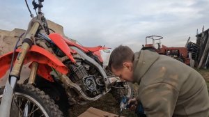 Замена обгонной муфты, стартера 172fmm