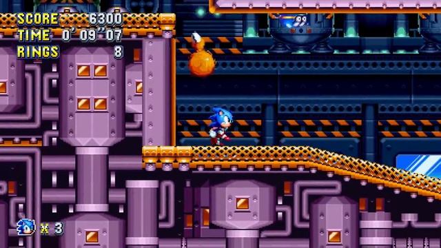 Прохождение Sonic Mania. Часть #4 | Flying Battery Zone