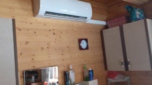 Обогрев дачного дома зимой с помощью тепловых кондици