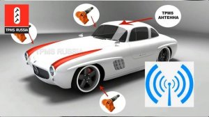 Адаптация или регистрация датчиков давления в шинах